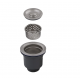 Chiuveta de bucatarie din inox alimentar SUS304 BH6050B BOHM NANO–BLACK 600X500X215 mm
