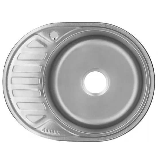 Chiuveta bucatarie inox anticalcar Freddo ERT-SN 9006, Cuva dreapta, 59x45 cm