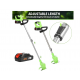 Motocoasa Electrica Motoyama, 1500W cu 2 Acumulatori 48V, Roti Detasabile si 3 Unghiuri de Taiere – Accesorii Incluse, Design Rezistent din ABS si Metal, Verde