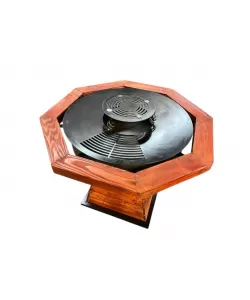 Plita rotunda premium – model rustic-modern 