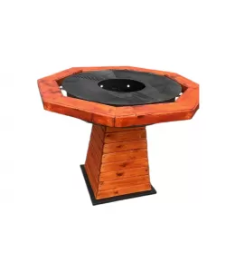 Plita rotunda premium – model rustic-modern 