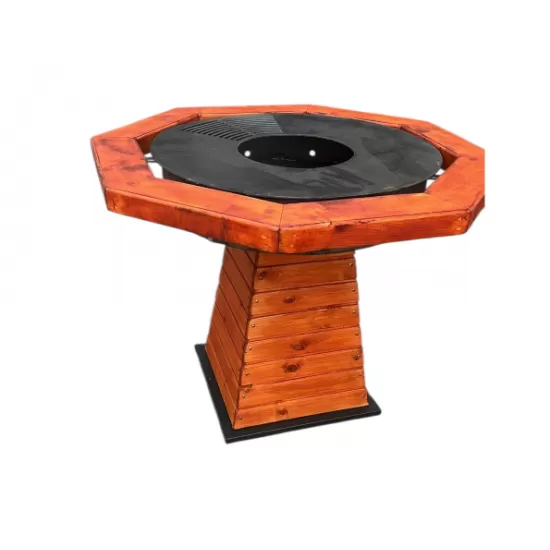 Plita rotunda premium – model rustic-modern