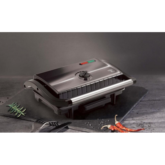 Grill electric, Berlinger Haus, Temperatura reglabila, 1500W, 22 x 15 cm