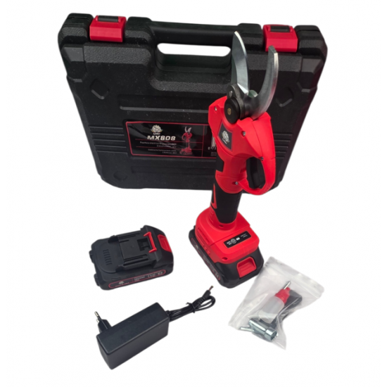 Foarfeca electrica Lider MX808 , 2 acumulatori 48v, 8 ah