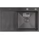 Chiuveta bucatarie din inox alimentar SUS304 , BH7849RB BÖHM nano black 780x490x215 mm
