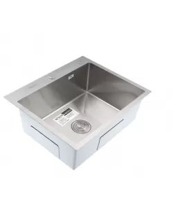 Chiuveta de bucatarie din inox alimentar SUS304 BH6050S BÖHM Satin 600X500X215 mm