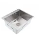 Chiuveta de bucatarie din inox alimentar SUS304 BH6050S BÖHM Satin 600X500X215 mm