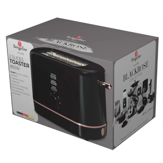 Toaster Berlinger Haus BH-9569, negru-auriu