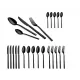 Set de tacamuri din inox, 24 bucati, Berlinger Haus, Black Mirror Collection, BH/3074, negru