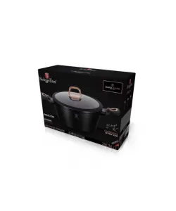 Oala marmorata 28 cm Black Rose Berlinger Haus BH 1931N, 6.1L