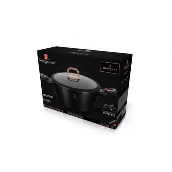 Oala marmorata 28 cm Black Rose Berlinger Haus BH 1931N, 6.1L