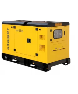 Stager YDY28S3 Generator insonorizat 28kVA, 36A, 1500rpm, trifazat, diesel