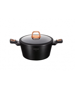 Oala BERLINGER HAUS BH-1641 2.5 l, 20 cm, granite,, Black Rose