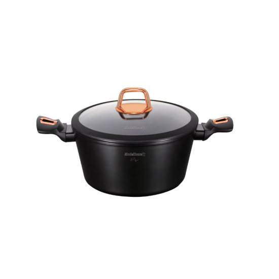 Oala BERLINGER HAUS BH-1641 2.5 l, 20 cm, granite,  Black Rose
