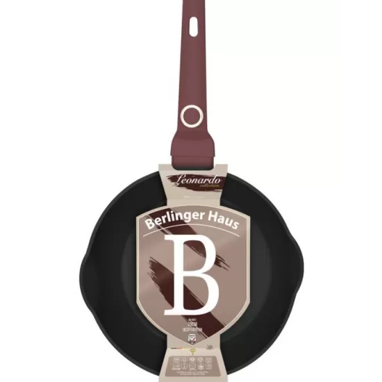 Tigaie adanca cu cioc 28 cm, 3.8 Litri, Berlinger Haus, Leonardo Collection, BH/8031
