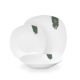 Set farfurii 18 piese din portelan Green Matt Berlinger Haus BH 10205