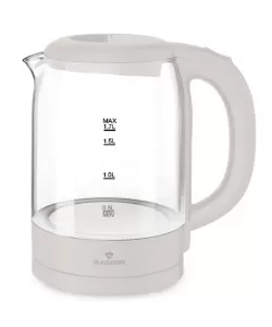 Fierbator electric din sticla, Blaumann, BL9007, Crem