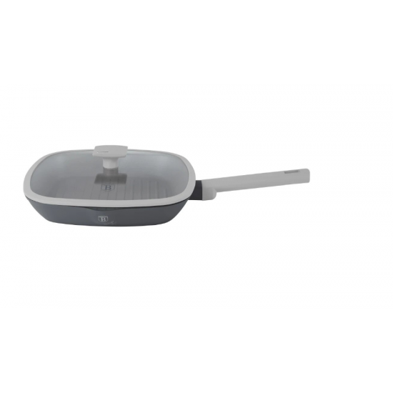 Tigaie grill cu capac, 28 cm, colectia Aspen - BH/7073N