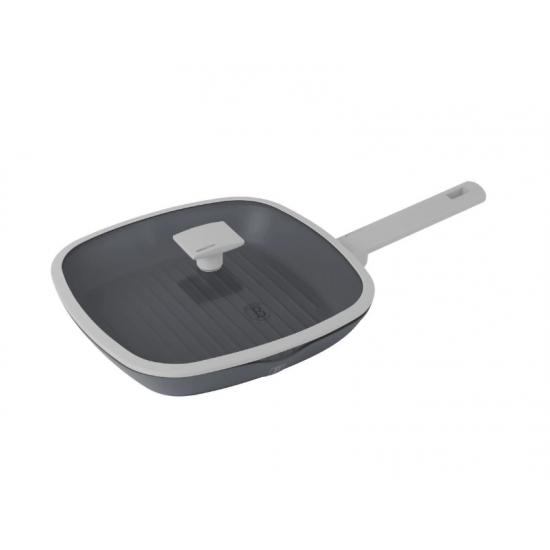 Tigaie grill cu capac, 28 cm, colectia Aspen - BH/7073N