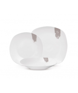 Set farfurii 18 piese Taupe Berlinger Haus BH 10202