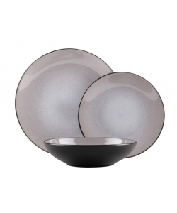 Serviciu de masa Berlinger Haus Taupe, ceramica, 18 piese BH/10002