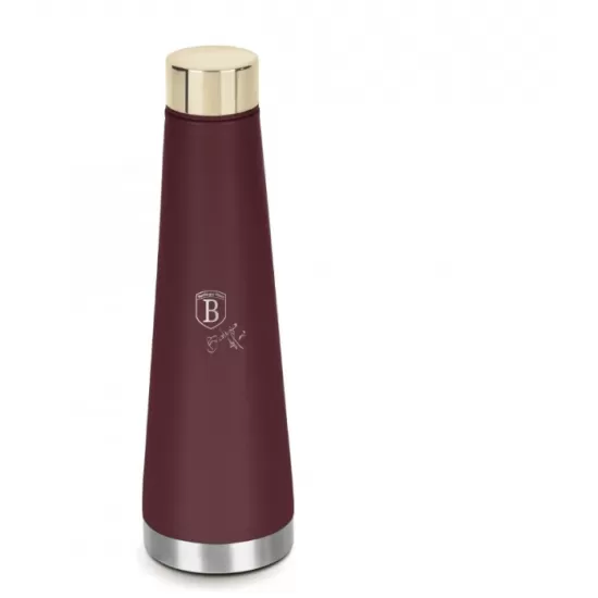 Termos, forma de sticla, 0, 4L, bordeaux mat,BH/8745