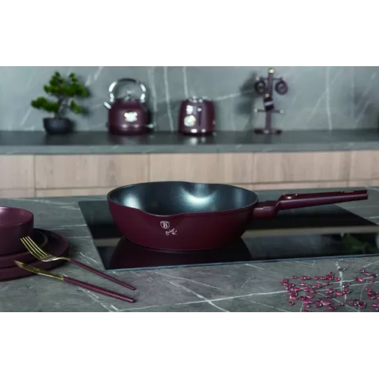 Tigaie adanca cu cioc 24 cm, 2.3 Litri, Berlinger Haus, Leonardo Collection, BH/8030