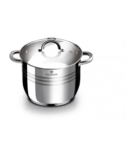 Cratita cu capac Berlinger Gourmet Line 30cm, otel inoxidabil, 15.5l