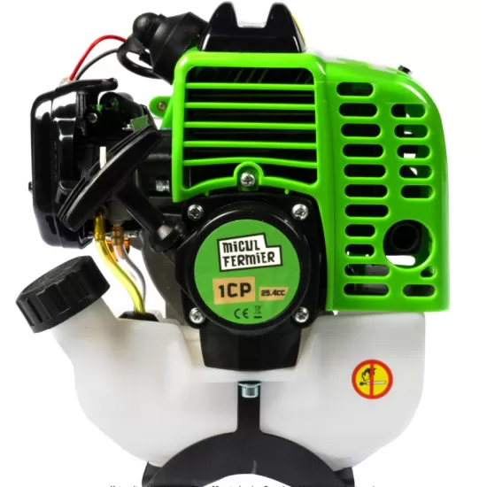 Motocositoare Micul Fermier 1CP, 25.4CC, motor benzina 2T, pornire rapida, 3 accesorii, tija 26mm