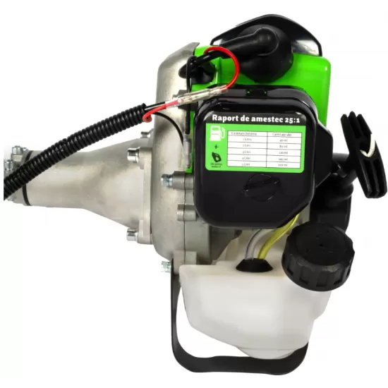 Motocositoare Micul Fermier 1CP, 25.4CC, motor benzina 2T, pornire rapida, 3 accesorii, tija 26mm