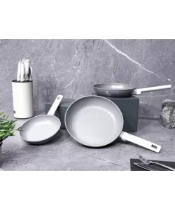  Set tigaie 3 piese, gri Berlinger Haus BH-7075N Aspen collection 