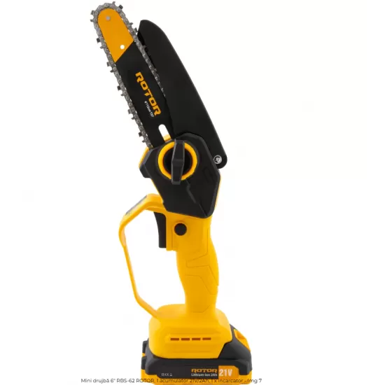 Mini drujba 6" RBS-62 ROTOR, 1 acumulator 21V/2Ah, 1 x incarcator