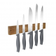 Set de cutite cu carlig magnetic din lemn de salcam - gri,Berlinger Haus Aspen Collection 6 piese