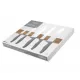 Set de cutite cu carlig magnetic din lemn de salcam - gri,Berlinger Haus Aspen Collection 6 piese
