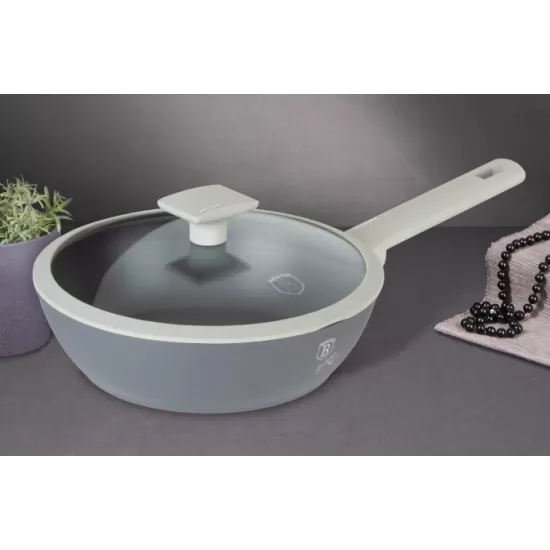 Tigaie cu capac antiaderenta cu titan 24 cm Aspen Collection Berlinger Haus BH 7069
