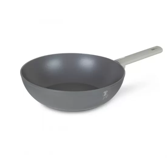 Tigaie wok din aluminiu forjat cu strat antiaderent, 28 cm – 3,2L BH/7071N