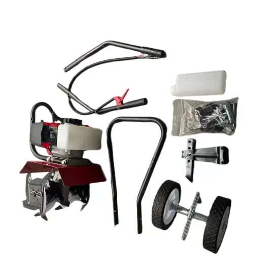 Cultivator/ Motocultor 8.5 cp, 2timpi, 58cc, 300mm latime lucru, easy-start, accelarie pe maner, 10.000rpm, Campion Professional CMP1822