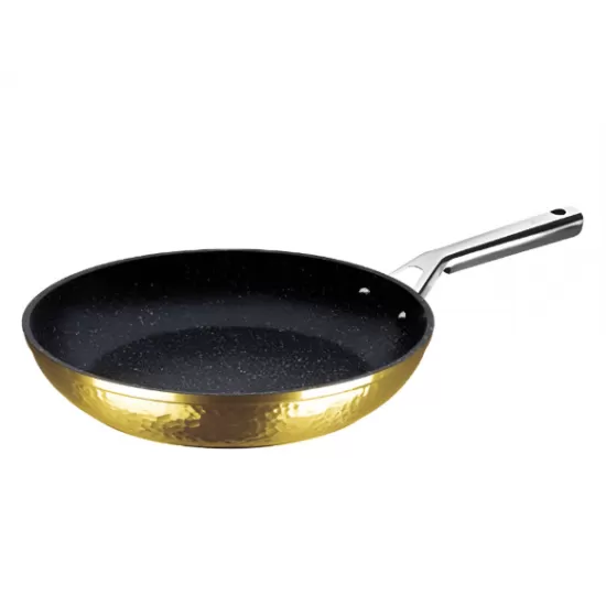 Tigaie din aluminiu forjat cu strat antiaderent marmorat Ø26 cm – BH/8007