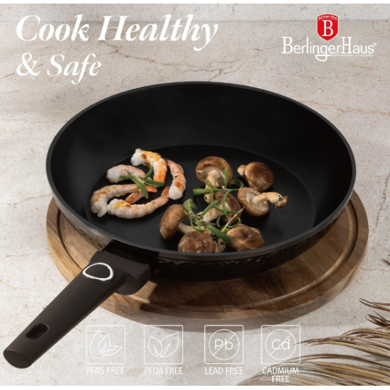 Set cratite si tigai 15 piese din aluminiu forjat cu strat antiaderent – BH/8244