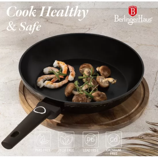 Set cratite si tigai 15 piese din aluminiu forjat cu strat antiaderent – BH/8244