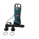 Pompa Submersibila apa murdara /curata Campion QDX10-35 1.1 KW,Debit 10m3/h,refulare 35 m, Debit marit 2 toli / 1.5 toli / 1 tol  fara plutitor