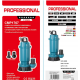 Pompa Submersibila apa murdara /curata Campion QDX10-35 1.1 KW,Debit 10m3/h,refulare 35 m, Debit marit 2 toli / 1.5 toli / 1 tol  fara plutitor