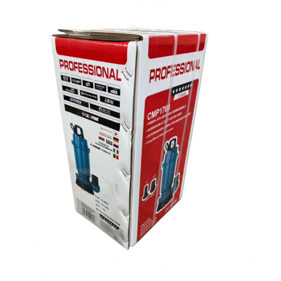 Pompa Submersibila apa murdara /curata Campion QDX45 1.5KW KW,Debit 30 m3/h,refulare 45 m, Debit marit 2 toli / 1.5 toli / 1 tol  Fara plutitor