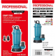 Pompa Submersibila apa murdara /curata Campion QDX45 1.5KW KW,Debit 30 m3/h,refulare 45 m, Debit marit 2 toli / 1.5 toli / 1 tol  Fara plutitor