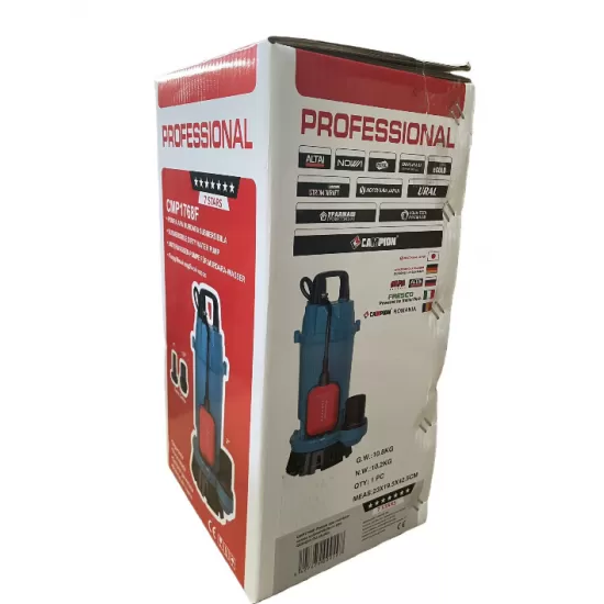 Pompa Submersibila apa murdara /curata Campion QDX45 1.5KW KW,Debit 30 m3/h,refulare 45 m, Debit marit 2 toli / 1.5 toli / 1 tol cu plutitor