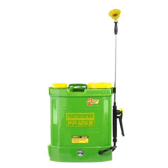 Pompa de stropit cu acumulator 12l, 12V 8Ah , 460 m² PartnerPro PP-12SB