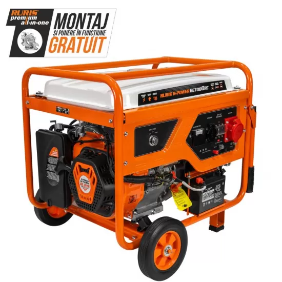 Generator curent RURIS R-Power GE 7000 RC 13 CP Monofazat - 6.5 kW