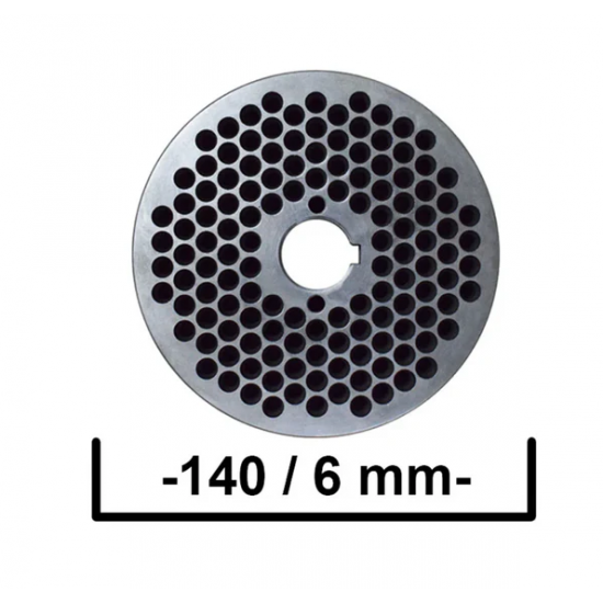 Matrita pentru granulator KL-140 cu gauri de 6 mm