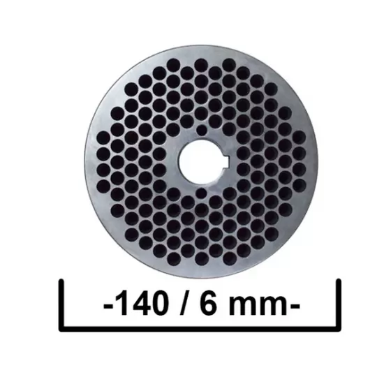 Matrita pentru granulator KL-140 cu gauri de 6 mm