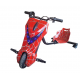 Tricicleta Electrica Drift Pentru Copii 360, Cu Suspenie, Trike, Motor 250W, Baterie 36V, 4400 mAh, Bluetooth, Viteza 15 km/h, Rosu Spiderman